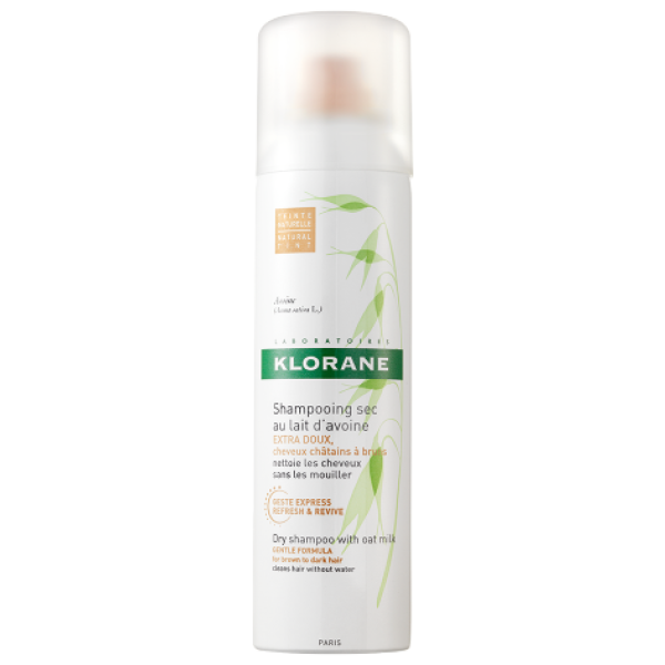 Klorane Capilar Dry Shampoo Oatmeal for Brown Hair 150ml