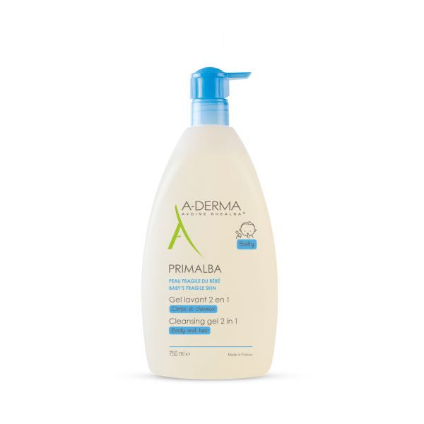 A-Derma Primalba Body and Hair Gel 750ml