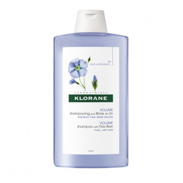 Klorane Shampoo with Organic Linen 400ml