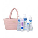 Mustela Baby Essentials Basket Pink