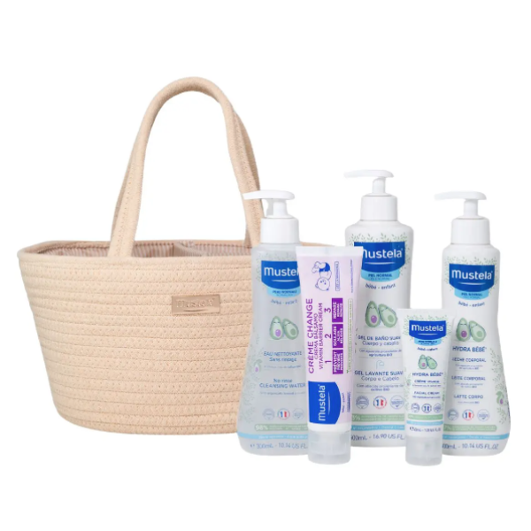 Mustela Baby Essentials Basket Taupe