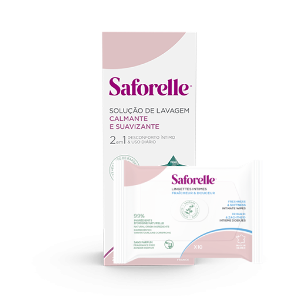 Saforelle Washing Solution with Wipes Offer