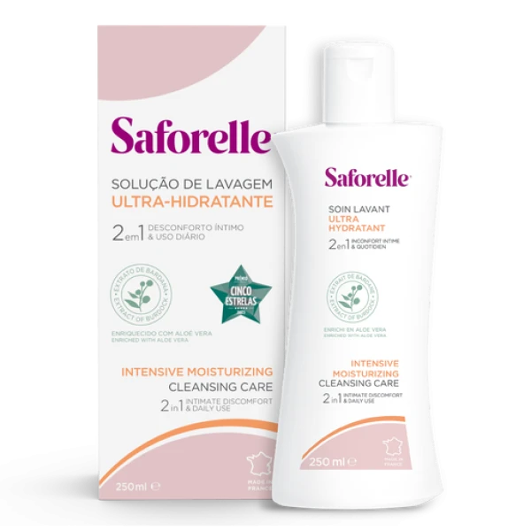 Saforelle Ultra Moisturizing Wash Solution 250ml