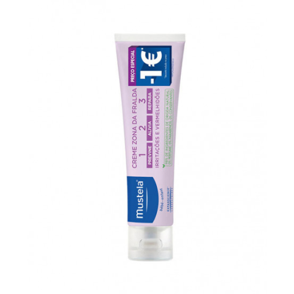 Mustela Baby Diaper Changing Cream Diaper Zone 1 > 2 > 3 - Special Price 50ml