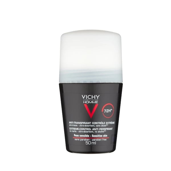 Vichy Homme Antiperspirant Deodorant 72H 50ml