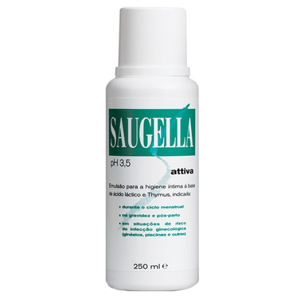 Saugella Attiva Emulsion with Dispenser 250ml