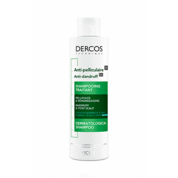 Dercos Technique DS Anti-Dandruff Shampoo for Normal to Oily Hair 390ml