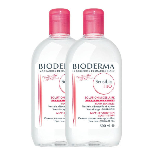 Bioderma Sensibio H2O Duo Micellar Solution 2x500 ml