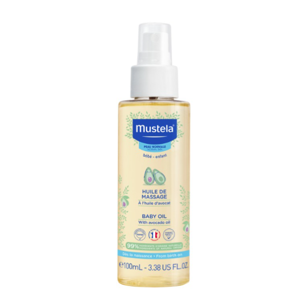 Mustela Baby Normal Skin Massage Oil 100ml