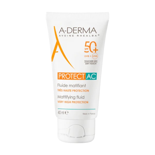 A-Derma Protect AC SPF50+ Sunscreen Mattifying Face Fluid 40ml