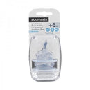 Suavinex Silicone Anatomical Teat T2 Medium Flow +6M x2