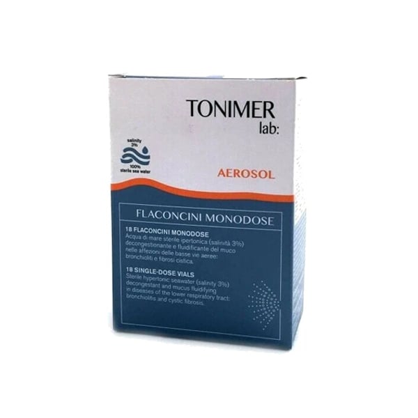 Tonimer Hiperton Aerosol Ampoules 3ml X18