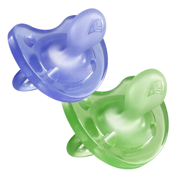 Chicco Physio Soft Neutral Silicone Pacifier 0-6M x1