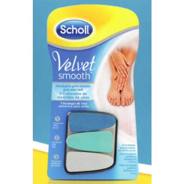 Scholl Velvet Smooth Electronic Nail File Refill