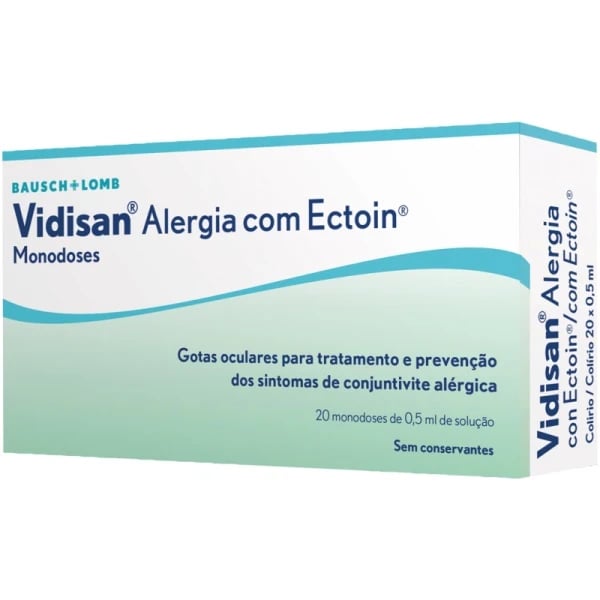 Vidisan Allergy Ectoin Eye Drops 0.5ml x 20