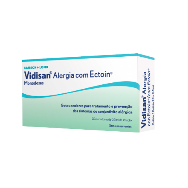 Vidisan Allergy Ectoin Eye Drops 0.5mlx20