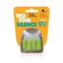 Noton Silence PU Foam Earplugs x4