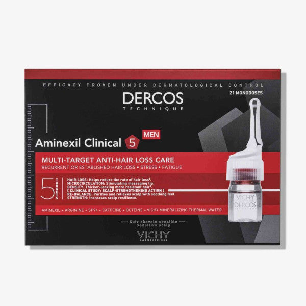 Dercos Aminexil Clinical 5 - Man Ampoules x21