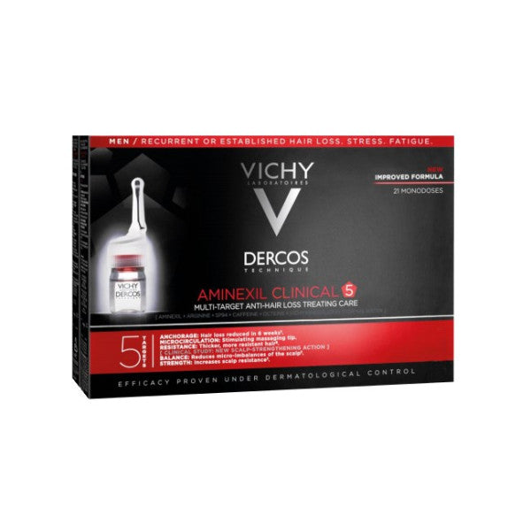 Dercos Aminexil Clinical Man Ampoules x21