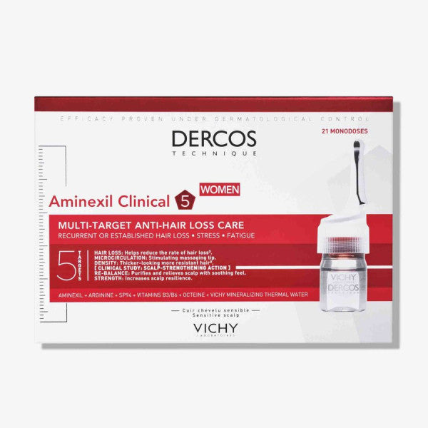 Dercos Aminexil Clinical 5 - Woman Ampoules x21