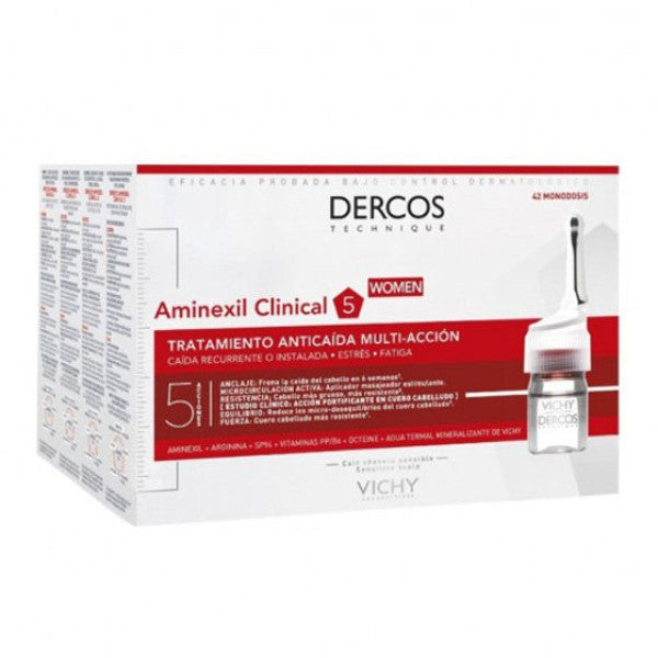 Dercos Aminexil Clinical 5 - Women Ampoules x42