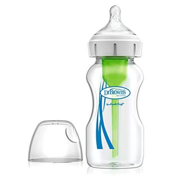 Dr. Browns Wide Mouth Bottle with 3M+ Teat 330ml