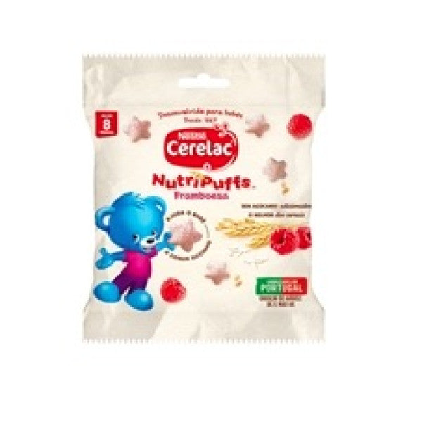 Nestlé Cerelac Nutripuffs Snacks Raspberry 7G 8M+