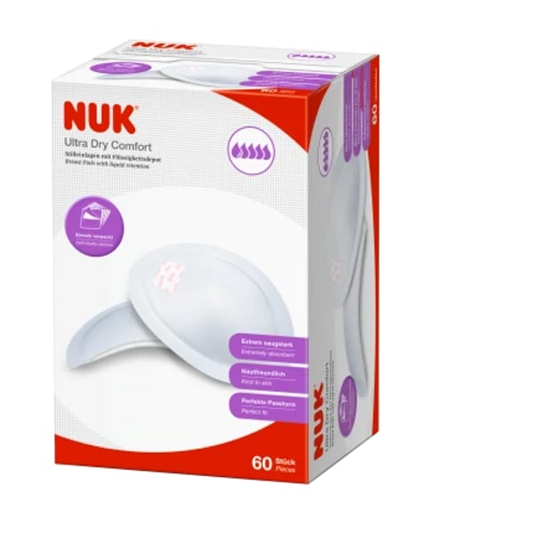 Nuk Ultra Dry Comfort Absorbent Discs X60