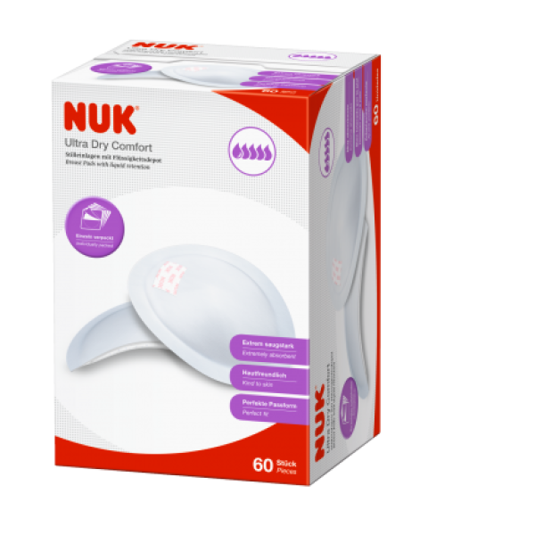 Nuk Ultra Dry Absorbent Protective Discs X60