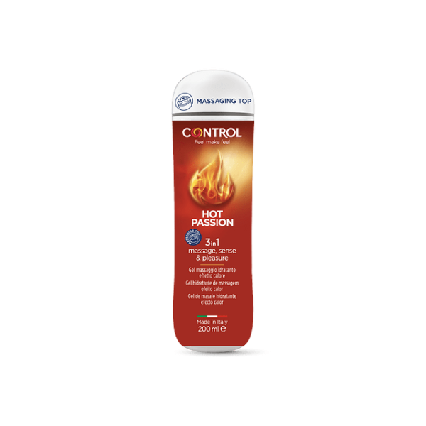 Control Hot Passion Massage Gel 3/1 200ml