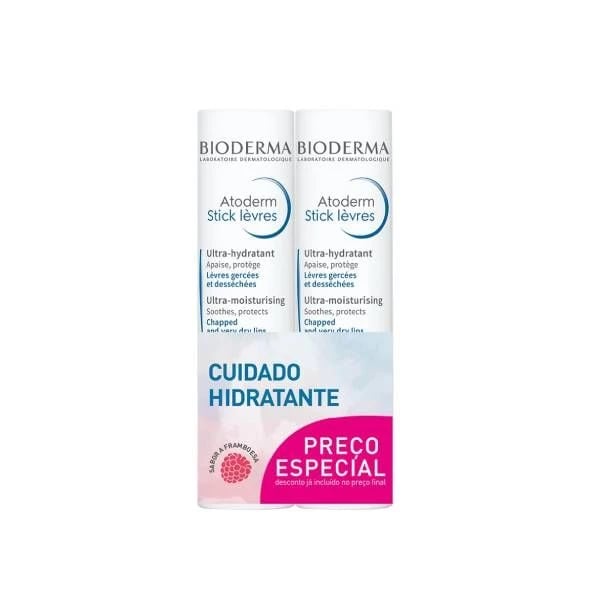 Bioderma Atoderm Lip Stick Duo 2x4g Special Price