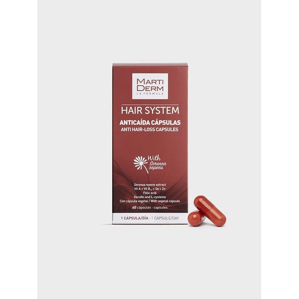 Martiderm Hair System Anti-Hair Loss Capsules X60