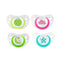 Chicco Physio Air Luminous Silicone Pacifier 6-12M