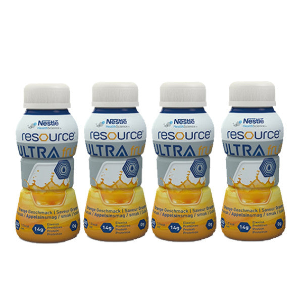 Nestlé Resource Ultra Fruit Orange 200ml x4