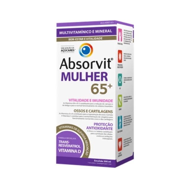 Absorvit Woman 65+ 300ml