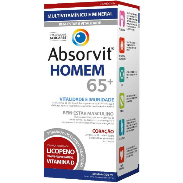 Absorvit Homem 65+ Emulsion 300ml