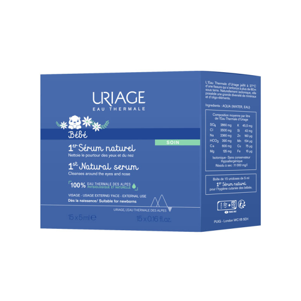 Uriage Baby 1st Natural Serum 5ml x15