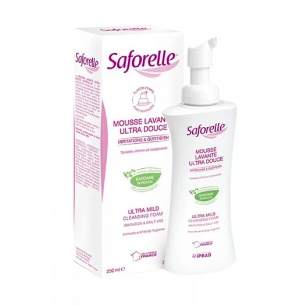 Saforelle Ultra Gentle Cleansing Foam 250ml