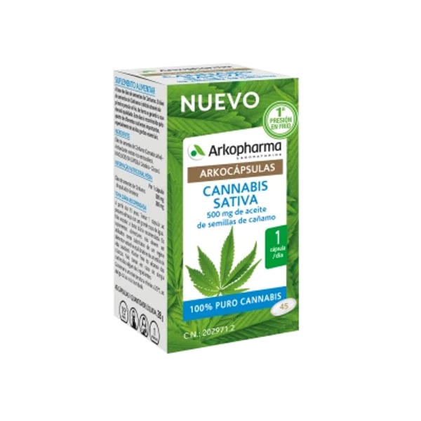 ArkoCannabis Sativa X45 Capsules