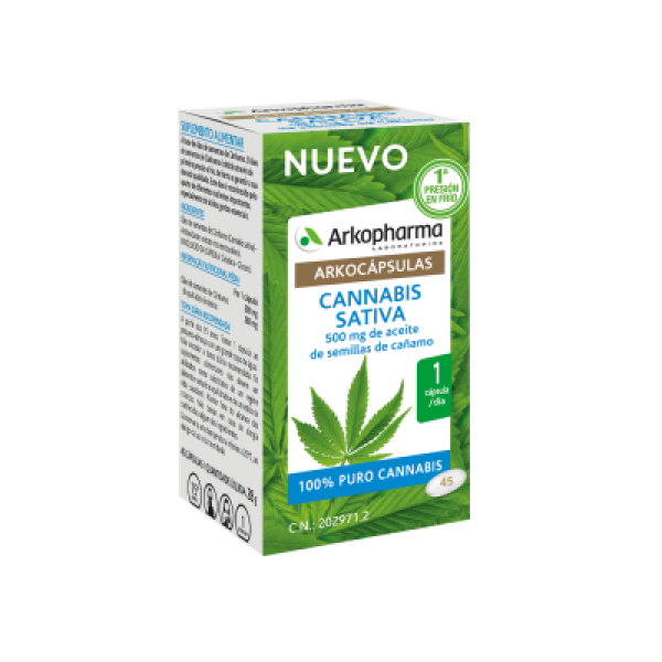 ArkoCannabis Sativa X45 Capsules