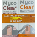 Myco Clear 3 in 1 Nail Fungus Solution + Camouflage Natural Breathable Varnish