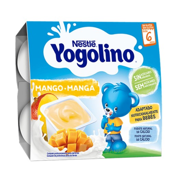 Nestlé Yogolino Manga 4x 100G 6M+ X4