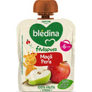 Blédina FrutaPura Apple Pear Sachet 85g +6M