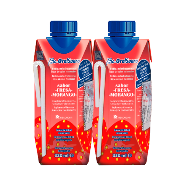 Bi-OralSuero Strawberry Oral Solution 330ml x2