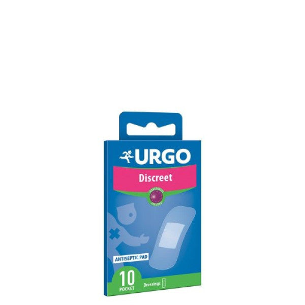 Urgo Discreet Dressings 19X72mm X10