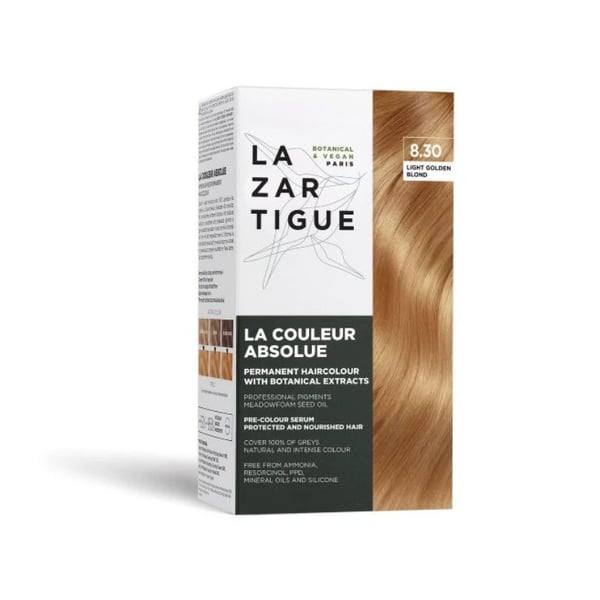 Lazartigue La Couleur Absolue - Permanent Color 8.30 Light Golden Blonde