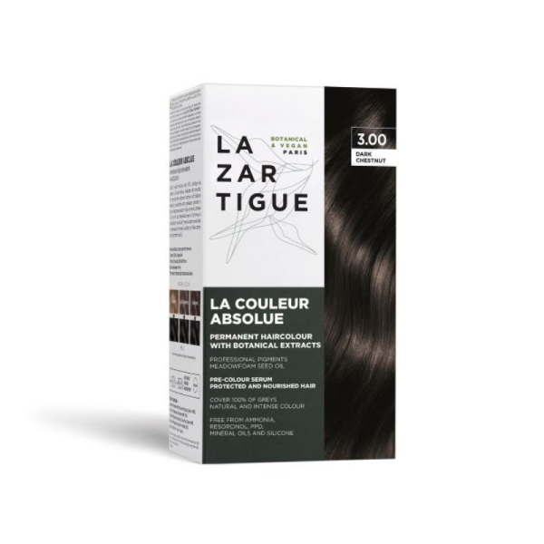 Lazartigue La Couleur Absolue - Permanent Coloring 3.00 Dark Brown