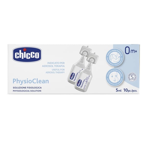 Chicco Physioclean Physiological Serum 5ml x10
