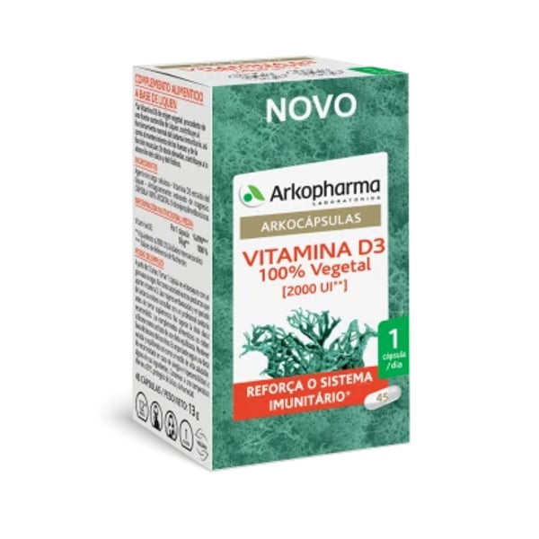 ArkoCapsules Vitamin D3 Capsules X45