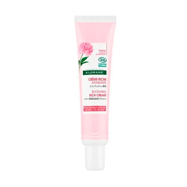 Klorane Soothing Rich Cream with Organic Peony 40ml